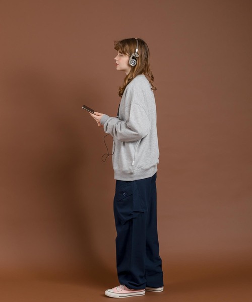 MUHET（ミュエータ）の「スラントポケットカーゴパンツ（カーゴパンツ・レディース・カーキ/ネイビー・SMALL/LARGE/MEDIUM）」の19枚目の写真