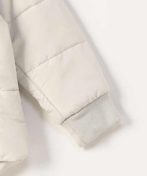 COMME CA ISM(コムサイズム)の「フード付き 中綿ブルゾン(ブルゾン・キッズ・モカ/アイボリー/ブラック・100cm/110cm/120cm/130cm/140cm/150cm)」の12枚目の写真