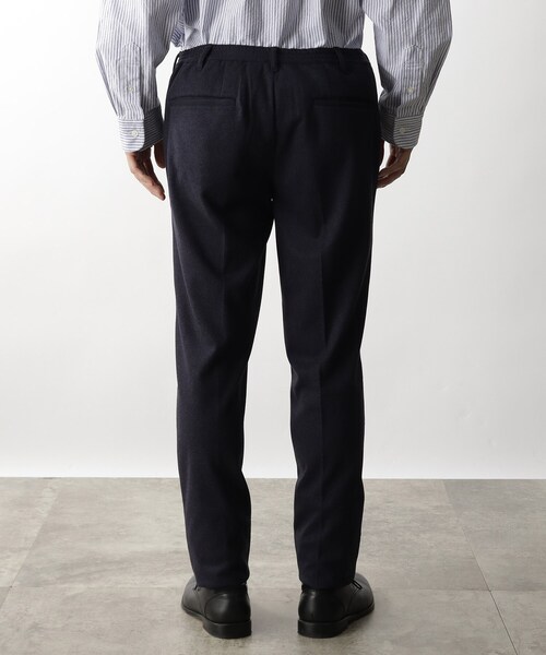 THE SHOP TK （ザ ショップ ティーケー ）の「◆【セットアップ対応可】ツイードライクテーパードパンツ（スーツパンツ・メンズ・チャコール/ネイビー・04/03/02/01）」の15枚目の写真