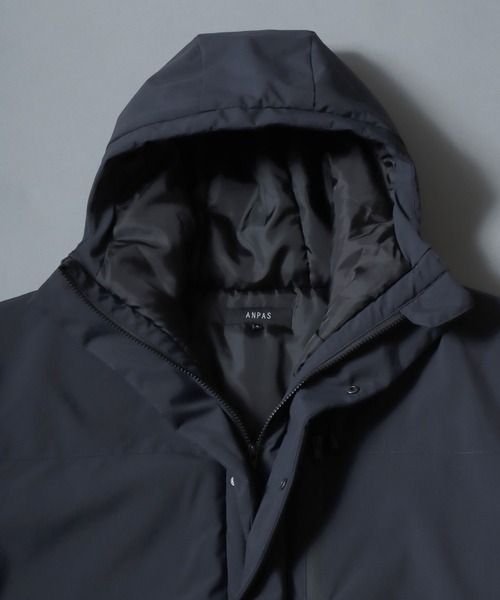セール】ANPAS Hooded Eco Down Jacket/ANPAS 別注 ストレッチ
