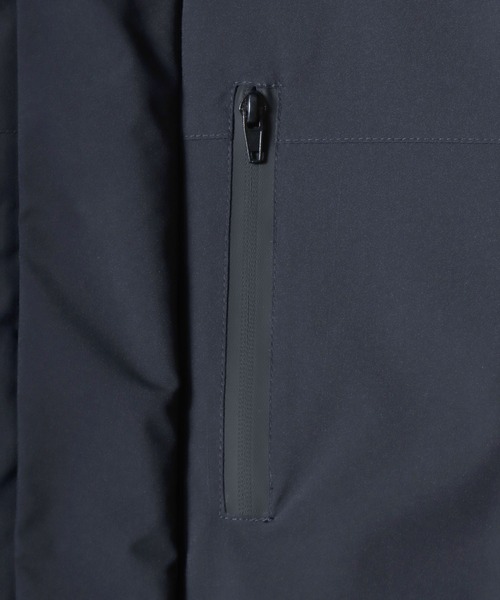 ANPAS（アンパス）の「ANPAS Hooded Eco Down Jacket/ANPAS 別注 ストレッチ オーバーサイズ エコダウンフードジャケット レディース メンズ 防風 防寒（ダウンジャケット/コート・メンズ・グレイッシュベージュ/グリーン/ブラック/アイボリー/チャコール・M/L/LL）」の14枚目の写真