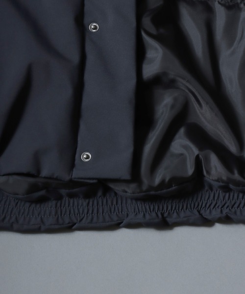 ANPAS（アンパス）の「ANPAS Hooded Eco Down Jacket/ANPAS 別注 ストレッチ オーバーサイズ エコダウンフードジャケット レディース メンズ 防風 防寒（ダウンジャケット/コート・メンズ・グレイッシュベージュ/グリーン/ブラック/アイボリー/チャコール・M/L/LL）」の11枚目の写真