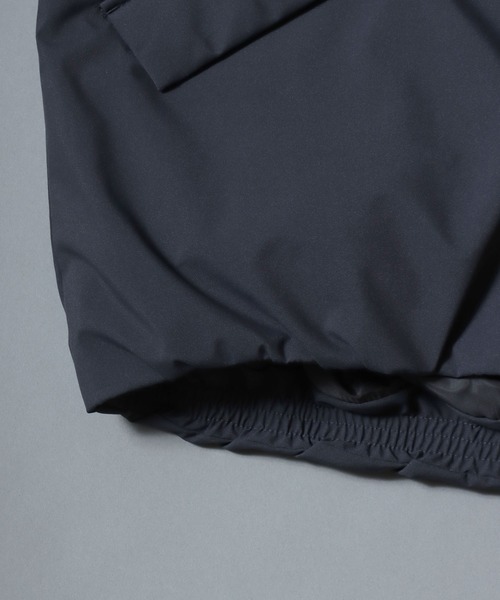 ANPAS（アンパス）の「ANPAS Hooded Eco Down Jacket/ANPAS 別注 ストレッチ オーバーサイズ エコダウンフードジャケット レディース メンズ 防風 防寒（ダウンジャケット/コート・メンズ・グレイッシュベージュ/グリーン/ブラック/アイボリー/チャコール・M/L/LL）」の10枚目の写真