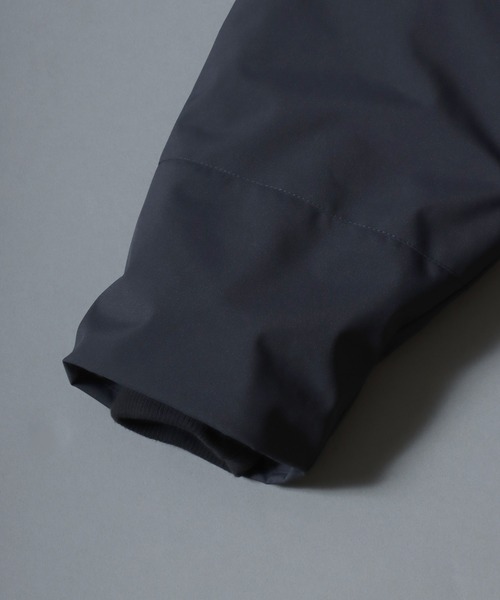 ANPAS（アンパス）の「ANPAS Hooded Eco Down Jacket/ANPAS 別注 ストレッチ オーバーサイズ エコダウンフードジャケット レディース メンズ 防風 防寒（ダウンジャケット/コート・メンズ・グレイッシュベージュ/グリーン/ブラック/アイボリー/チャコール・M/L/LL）」の8枚目の写真