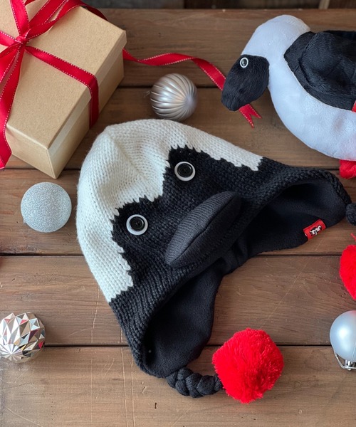 CHUMS(チャムス)の「【CHUMS】Kid's Booby Bird Animal Knit Cap(キャップ・キッズ・その他・FREE)」の1枚目の写真