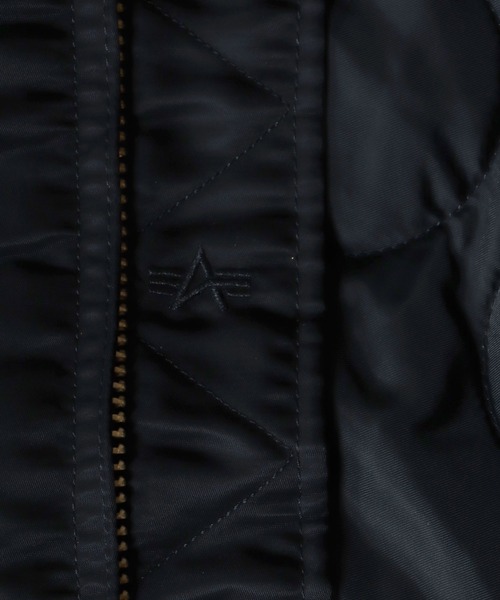 Alpha Industries(アルファインダストリーズ)の「ALPHA/アルファ CWU-45P CORE SPEC フライトジャケット(MA-1・メンズ・ブラック・M/XL/L)」の13枚目の写真