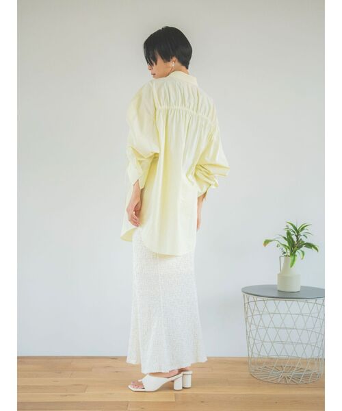 Ungrid（アングリッド）の「カットジャカードフィットスカート（スカート・レディース・ブラック/グリーン/オフホワイト・FREE）」の15枚目の写真