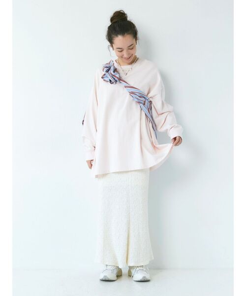 Ungrid（アングリッド）の「カットジャカードフィットスカート（スカート・レディース・ブラック/グリーン/オフホワイト・FREE）」の16枚目の写真