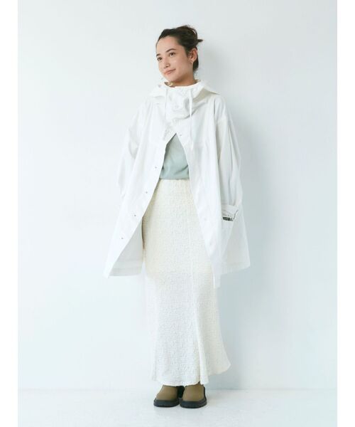 Ungrid（アングリッド）の「カットジャカードフィットスカート（スカート・レディース・ブラック/グリーン/オフホワイト・FREE）」の17枚目の写真