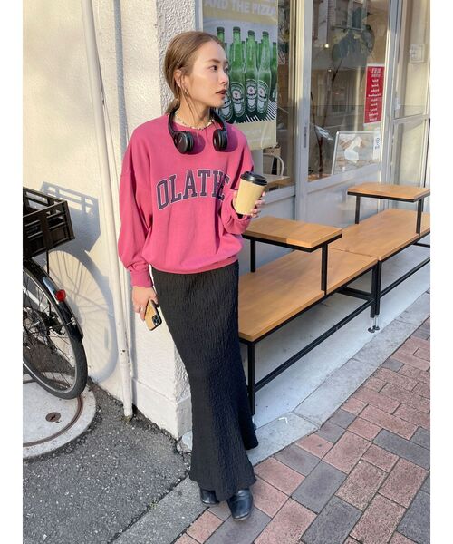 Ungrid（アングリッド）の「カットジャカードフィットスカート（スカート・レディース・ブラック/グリーン/オフホワイト・FREE）」の21枚目の写真