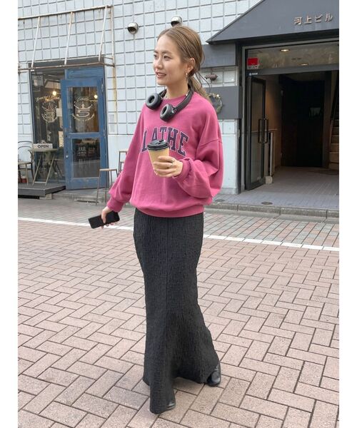 Ungrid（アングリッド）の「カットジャカードフィットスカート（スカート・レディース・ブラック/グリーン/オフホワイト・FREE）」の22枚目の写真