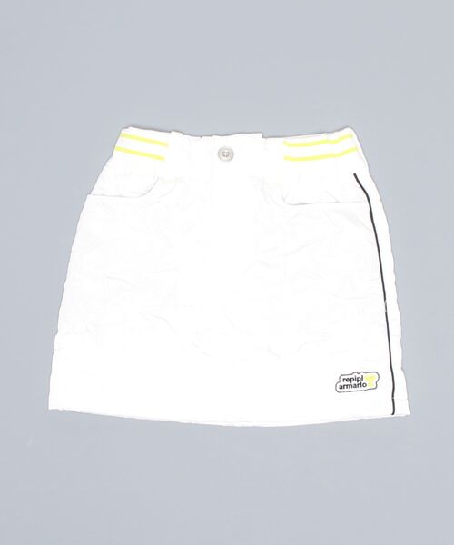 repipi armario（レピピ アルマリオ）の「【repipi armario / レピピアルマリオ】キッズ中綿キルトスカート（スカート・キッズ・ブラック/ホワイト・170/160/150/140）」の11枚目の写真