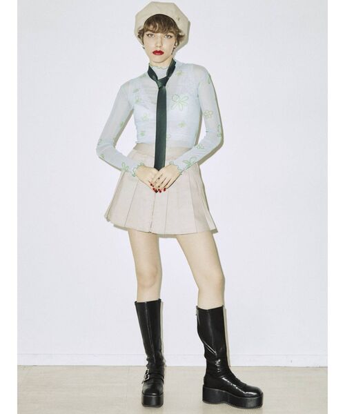 jouetie（ジュエティ）の「カラータイ（ネクタイ・レディース・ブラウン/グリーン・FREE）」の10枚目の写真