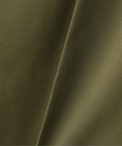 N.（N. Natural Beauty Basic）（エヌエヌナチュラルビューティーベーシック）の「タックウエストツイルワイドパンツ（その他パンツ・レディース・ブラック/カーキ・MEDIUM）」の7枚目の写真