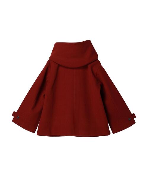 earth music&ecology(アースミュージックアンドエコロジー)の「ショールカラーダッフルコート(ダッフルコート・レディース・レッド/ネイビー/ベージュ・M/L)」の14枚目の写真