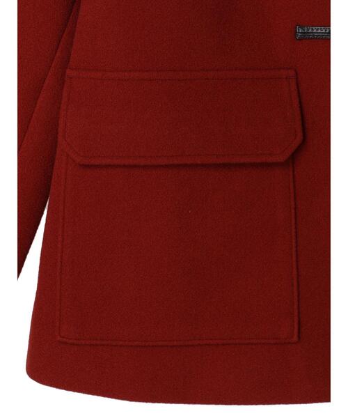 earth music&ecology(アースミュージックアンドエコロジー)の「ショールカラーダッフルコート(ダッフルコート・レディース・レッド/ネイビー/ベージュ・M/L)」の20枚目の写真