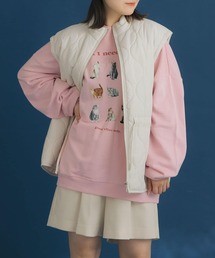 HEYUMM | アニマルネコプリントスウエット(スウェット)