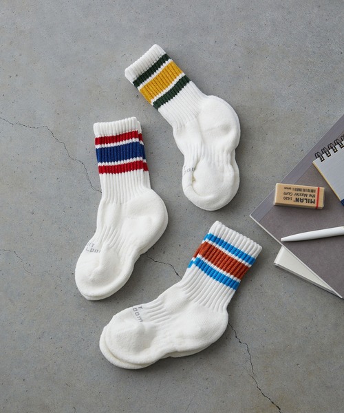 FRUIT OF THE LOOM（フルーツオブザルーム）の「アメリブライン（ソックス/靴下・キッズ・B/C/D/A・16cm-18cm/13cm-15cm）」の3枚目の写真