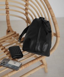 Bab | 2WAYフェイクレザーボディバッグ(ボディバッグ/ウエストポーチ)