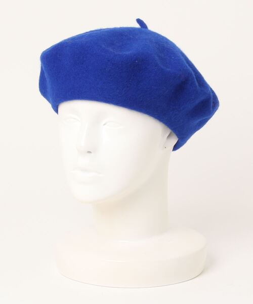 Fun & Daily（ファンアンドデイリー）の「F&D : カラーウールベレー帽（ハンチング/ベレー帽・レディース・ブラック/カーキ/グレー/チャコールグレー/ブルー/ベージュ/パープル/グリーン/ワインレッド/ライトブルー/ブラウン/ブルー系その他/ピンク系その他/ブルーグリーン/レッド/パープル系その他・FREE）」の10枚目の写真