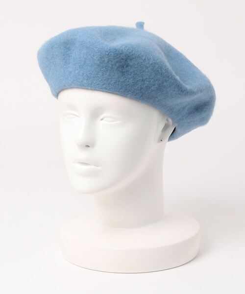 Fun & Daily（ファンアンドデイリー）の「F&D : カラーウールベレー帽（ハンチング/ベレー帽・レディース・ブラック/カーキ/グレー/チャコールグレー/ブルー/ベージュ/パープル/グリーン/ワインレッド/ライトブルー/ブラウン/ブルー系その他/ピンク系その他/ブルーグリーン/レッド/パープル系その他・FREE）」の9枚目の写真