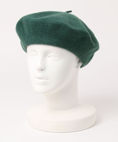 Fun & Daily（ファンアンドデイリー）の「F&D : カラーウールベレー帽（ハンチング/ベレー帽・レディース・ブラック/カーキ/グレー/チャコールグレー/ブルー/ベージュ/パープル/グリーン/ワインレッド/ライトブルー/ブラウン/ブルー系その他/ピンク系その他/ブルーグリーン/レッド/パープル系その他・FREE）」の7枚目の写真