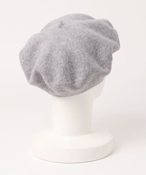 Fun & Daily（ファンアンドデイリー）の「F&D : カラーウールベレー帽（ハンチング/ベレー帽・レディース・ブラック/カーキ/グレー/チャコールグレー/ブルー/ベージュ/パープル/グリーン/ワインレッド/ライトブルー/ブラウン/ブルー系その他/ピンク系その他/ブルーグリーン/レッド/パープル系その他・FREE）」の18枚目の写真