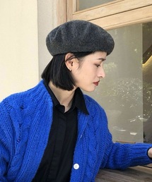 Fun & Daily | F&D : カラーウールベレー帽(ハンチング/ベレー帽)