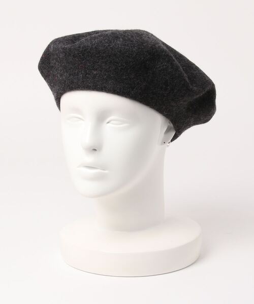 Fun & Daily（ファンアンドデイリー）の「F&D : カラーウールベレー帽（ハンチング/ベレー帽・レディース・ブラック/カーキ/グレー/チャコールグレー/ブルー/ベージュ/パープル/グリーン/ワインレッド/ライトブルー/ブラウン/ブルー系その他/ピンク系その他/ブルーグリーン/レッド/パープル系その他・FREE）」の19枚目の写真