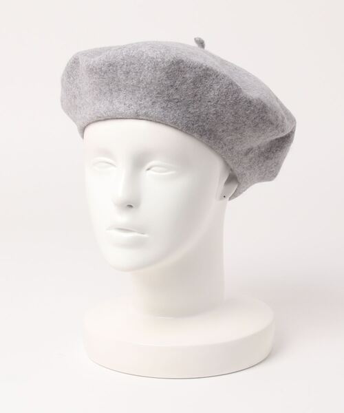 Fun & Daily（ファンアンドデイリー）の「F&D : カラーウールベレー帽（ハンチング/ベレー帽・レディース・ブラック/カーキ/グレー/チャコールグレー/ブルー/ベージュ/パープル/グリーン/ワインレッド/ライトブルー/ブラウン/ブルー系その他/ピンク系その他/ブルーグリーン/レッド/パープル系その他・FREE）」の17枚目の写真