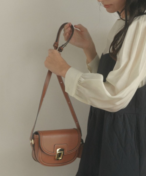 ACYM（アシーム）の「Vintage like shoulder バッグ（ショルダーバッグ・レディース・アイボリー/キャメル・FREE）」の20枚目の写真