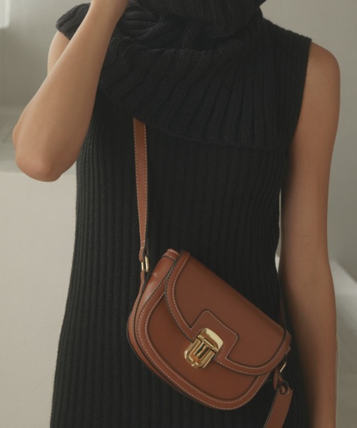 ACYM（アシーム）の「Vintage like shoulder バッグ（ショルダーバッグ・レディース・アイボリー/キャメル・FREE）」の12枚目の写真