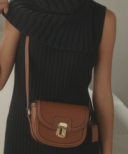 ACYM（アシーム）の「Vintage like shoulder バッグ（ショルダーバッグ・レディース・アイボリー/キャメル・FREE）」の13枚目の写真