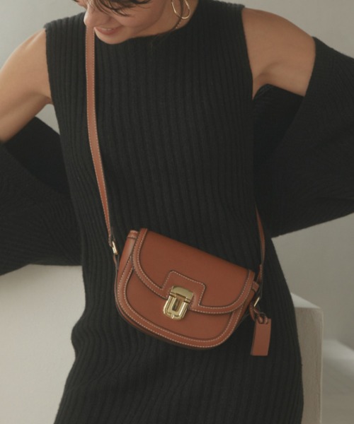 ACYM（アシーム）の「Vintage like shoulder バッグ（ショルダーバッグ・レディース・アイボリー/キャメル・FREE）」の15枚目の写真