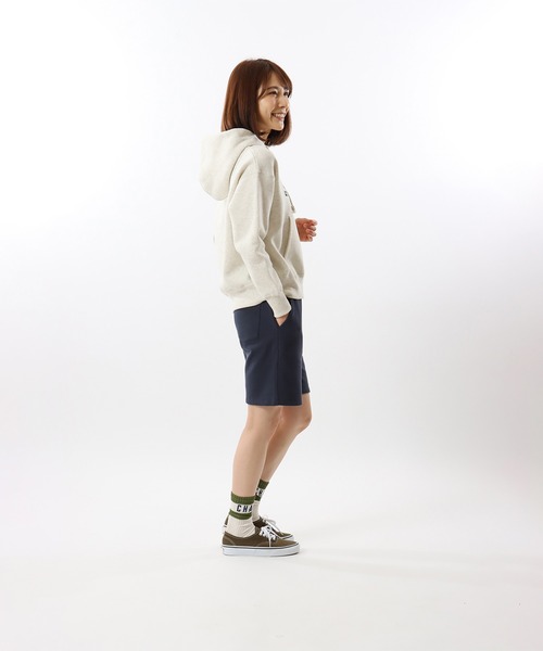 Champion(チャンピオン)の「【Champion/チャンピオン】レディース フーデッドスウェットシャツ(パーカー・レディース・ホワイト/ライトグリーン/オートミール/ネイビー・LARGE/MEDIUM)」の13枚目の写真