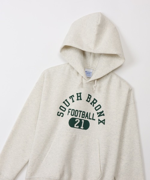 Champion(チャンピオン)の「【Champion/チャンピオン】レディース フーデッドスウェットシャツ(パーカー・レディース・ホワイト/ライトグリーン/オートミール/ネイビー・LARGE/MEDIUM)」の16枚目の写真