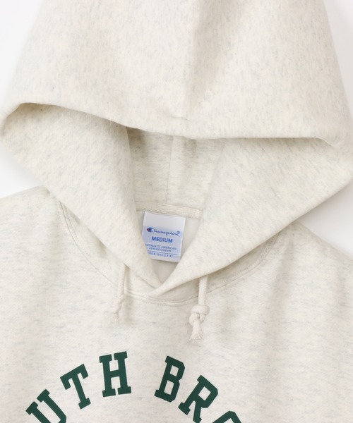 Champion(チャンピオン)の「【Champion/チャンピオン】レディース フーデッドスウェットシャツ(パーカー・レディース・ホワイト/ライトグリーン/オートミール/ネイビー・LARGE/MEDIUM)」の17枚目の写真