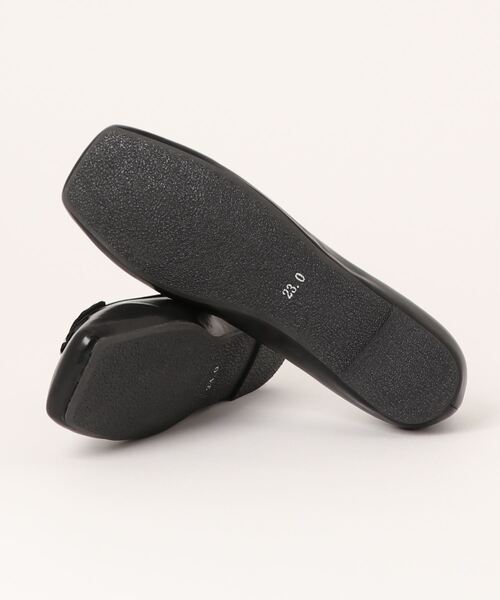 Doux archives（ドゥアルシーヴ）の「スクエアバレエパンプス（バレエシューズ・レディース・シルバー/ブラック/アイボリー・MEDIUM/LARGE）」の5枚目の写真