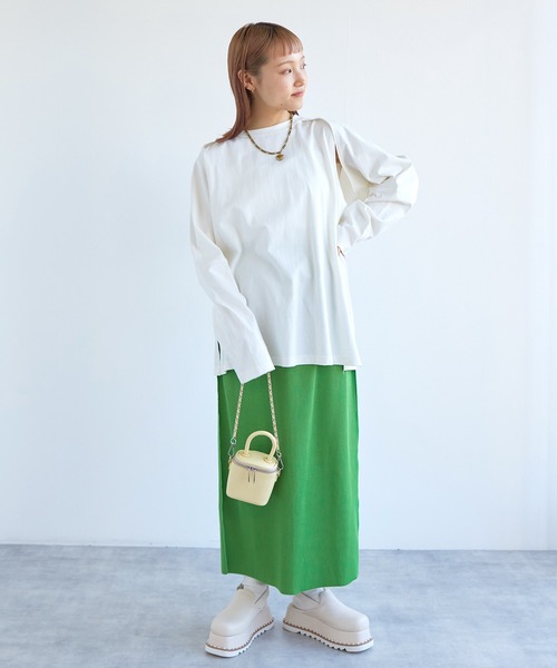 Alley by w closet（アリーバイダブルクローゼット）の「【Alley】厚底パールサボ（サンダル・レディース・アイボリー/ブラック・M/L）」の11枚目の写真