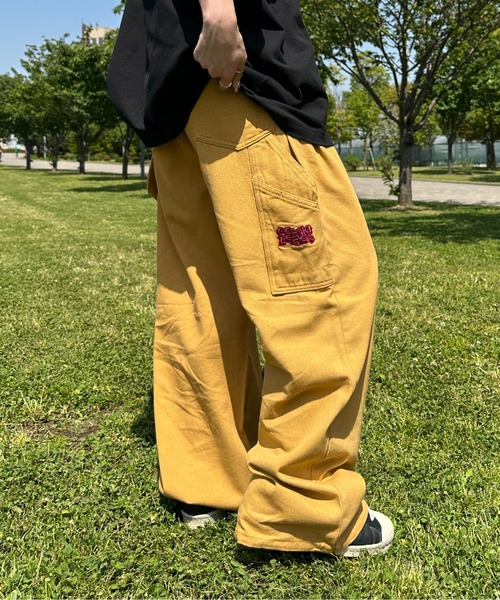 sedacle（セダクル）の「ペインターデニム（デニムパンツ・メンズ・ブラック/カーキ/スモークピンク/マスタード/ブラウン/ライトグリーン・SMALL/MEDIUM/LARGE）」の5枚目の写真