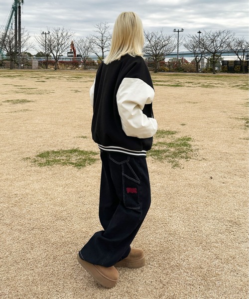 sedacle（セダクル）の「ペインターデニム（デニムパンツ・メンズ・ブラック/カーキ/スモークピンク/マスタード/ブラウン/ライトグリーン・SMALL/MEDIUM/LARGE）」の13枚目の写真