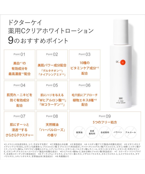 ドクターケイ 薬用Cクリアホワイトローション＜医薬部外品