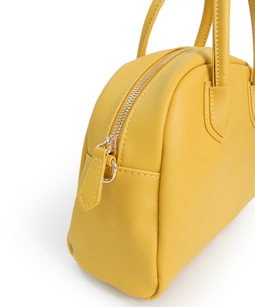 minia（ミニア）の「ミニボストン（ショルダーバッグ・レディース・ガンメタ/ブラック/イエロー/グリーン・FREE）」の17枚目の写真