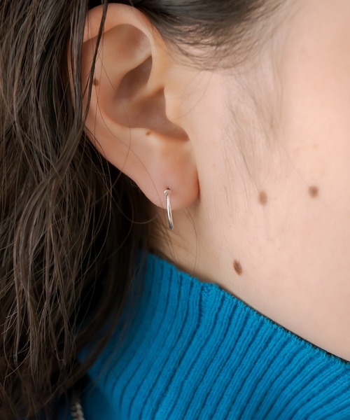 mystic（ミスティック）の「[Eau] thin (pierce)（ピアス（両耳用）・レディース・ゴールド/シルバー・ONE SIZE）」の5枚目の写真