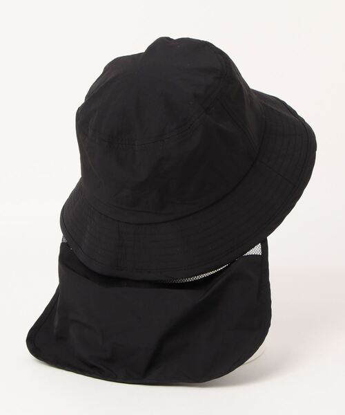 polcadot（ポルカドット）の「SUN SHADE BUCKET HAT／サンシェードバケットハット（ハット・レディース・ベージュ/ブラック/カーキ・FREE）」の4枚目の写真