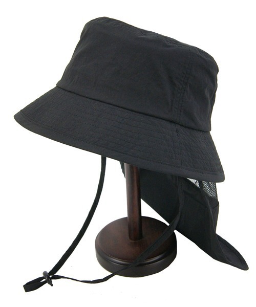 polcadot（ポルカドット）の「SUN SHADE BUCKET HAT／サンシェードバケットハット（ハット・レディース・ベージュ/ブラック/カーキ・FREE）」の17枚目の写真