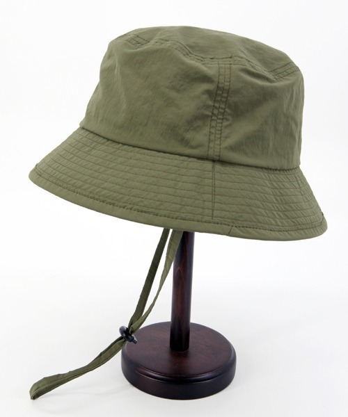 polcadot（ポルカドット）の「SUN SHADE BUCKET HAT／サンシェードバケットハット（ハット・レディース・ベージュ/ブラック/カーキ・FREE）」の7枚目の写真
