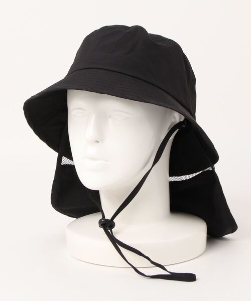 polcadot（ポルカドット）の「SUN SHADE BUCKET HAT／サンシェードバケットハット（ハット・レディース・ベージュ/ブラック/カーキ・FREE）」の20枚目の写真