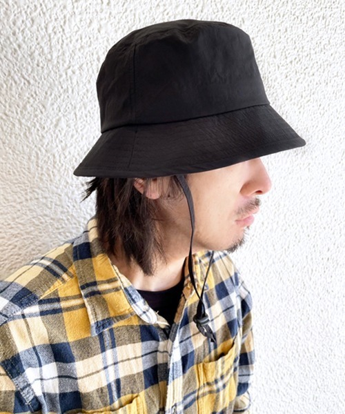 polcadot（ポルカドット）の「SUN SHADE BUCKET HAT／サンシェードバケットハット（ハット・レディース・ベージュ/ブラック/カーキ・FREE）」の18枚目の写真