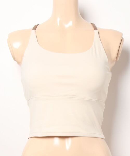 FREE BLUES（フリーブルース）の「バッククロス　ヨガフィットネススポーツブラ アウトドア（スポーツブラ・レディース・ベージュ/ミント/ブラック・M/S/L）」の15枚目の写真